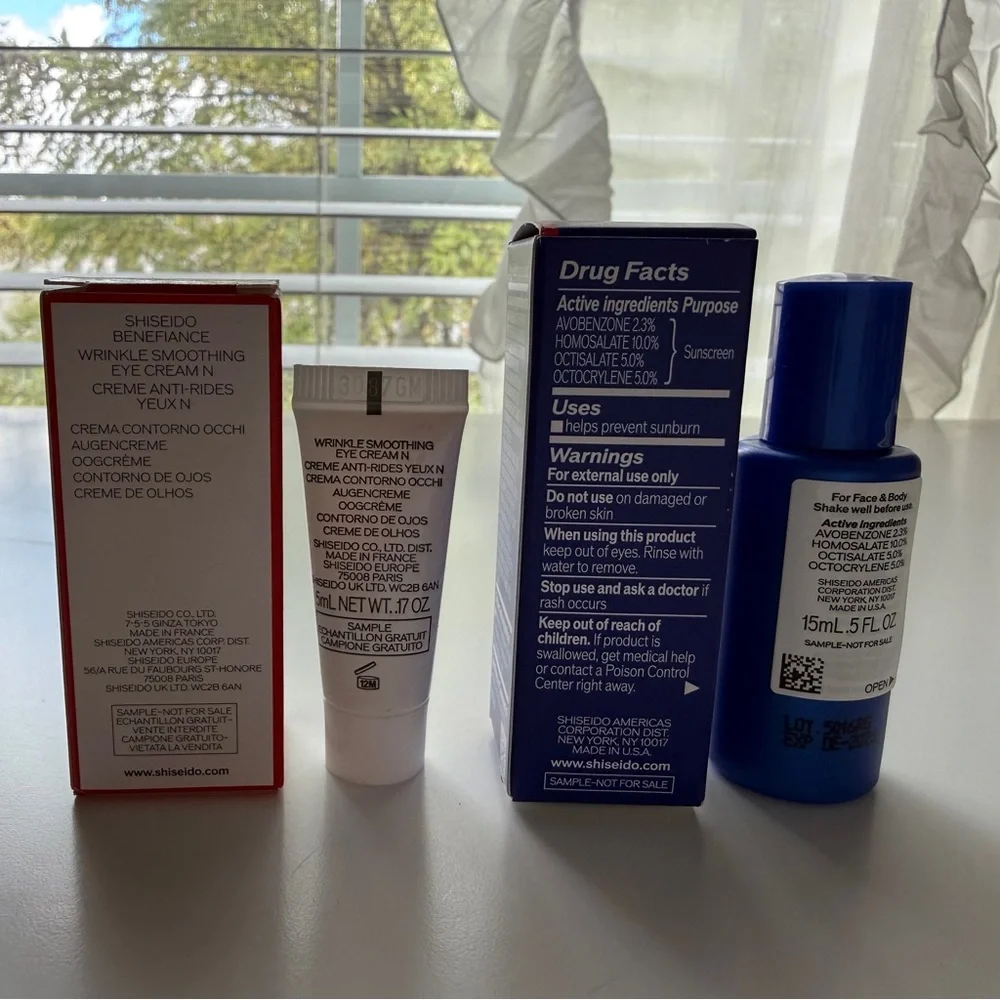 Shiseido Skincare Travel Set